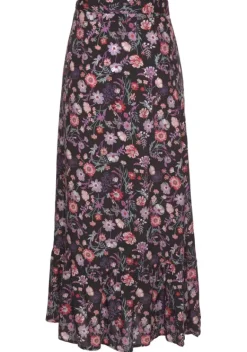 Rocke|LASCANA Wickelrock Schwarz-Bedruckt