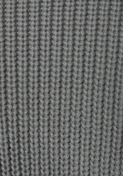 Jacken & Mantel|LASCANA Wickelstrickjacke Grau